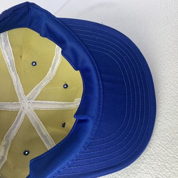 Kuparuk Alaska Hat Cap Vintage 1980s Trucker Rare Oil Oilfield Blue Read - Picture 5 of 8